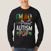 T-shirt I'm a Proud Autism Pop Matching Autism Awareness D (Devant)