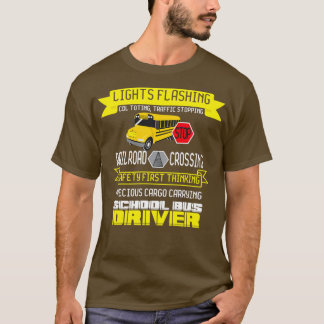 T-shirt Im A School Bus Driver Cadeau