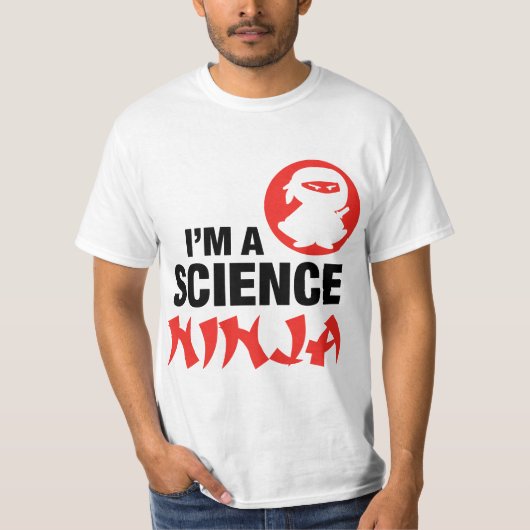 T-SHIRT IM A SCIENCE NINJA (Devant)