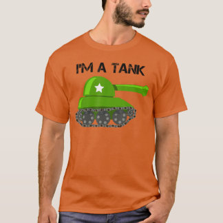 T-shirt Im Aank with Cartoon USA Armyank girl