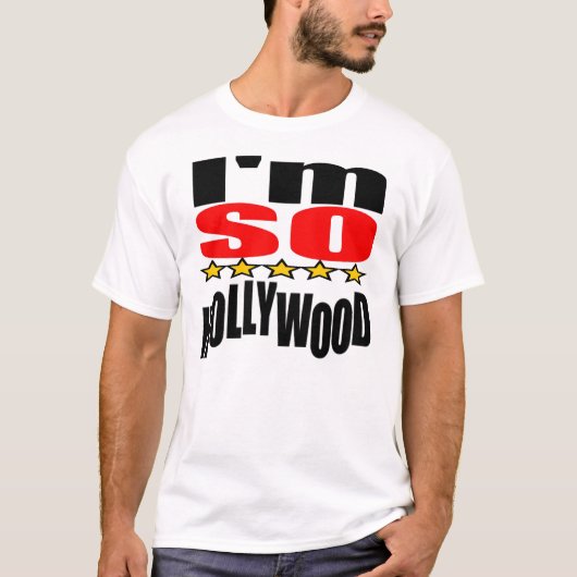 T-shirt IM AINSI HOLLYWOOD (MyPrymate) (Devant)