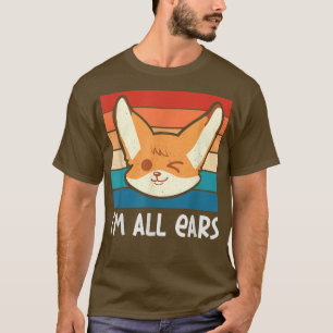 T-shirt Im All Oars Funny Fennec Fo Amoureux des animaux Z