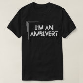 T-shirt im an ambivert (Design devant)