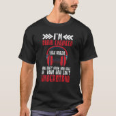 T-shirt Im Audio Engineer I Solve Problems Audio Engineer (Devant)