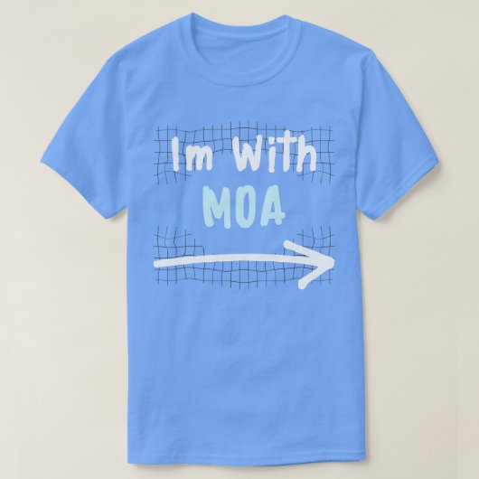 T-shirt Im Avec MOA (Design devant)