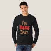 T-shirt Im Broke Baby Basket Match Retro 14 Winterized (Devant entier)