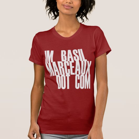 T-SHIRT IM COM DE POINT DE BASIL MARCEAUX (Devant)