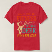 T-shirt Im Dans Ness Deer Dans Freezer (Design devant)