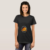 T-shirt I'm Eating Pumpkin Thanksgiving Pie For Two Pregn (Devant entier)