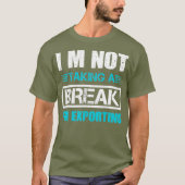 T-shirt Im Exportation Funny Tv News Éditeur Vidéo _nxpl (Devant)