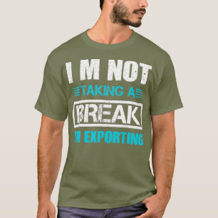 T-shirt Im Exportation Funny Tv News Éditeur Vidéo _nxpl