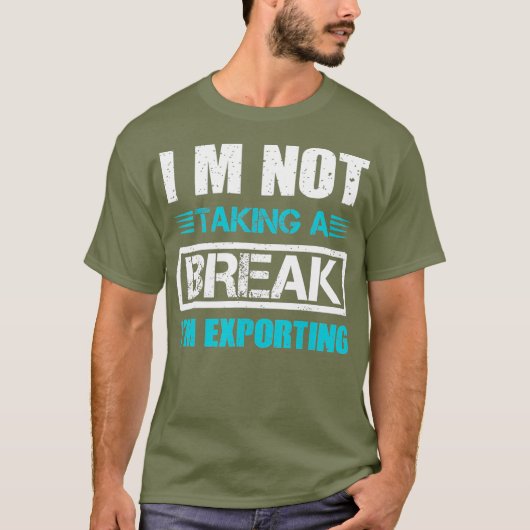 T-shirt Im Exportation Funny Tv News Éditeur Vidéo _nxpl (Devant)