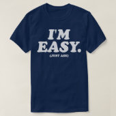T-shirt Im Facile Poser (Design devant)