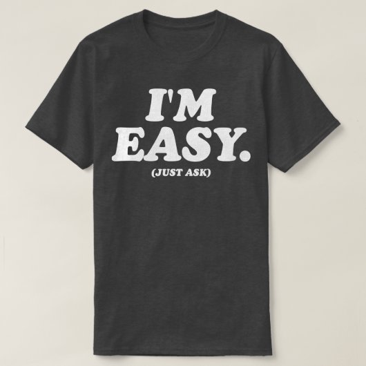 T-shirt Im Facile Poser (Design devant)