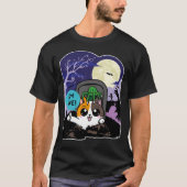T-shirt I'm fine with a zombie attack (Devant)