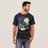 T-shirt I'm fine with a zombie attack (Devant entier)