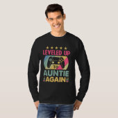 T-shirt I'm Going to Be Aunt Again I Leveled Up to Aunt Ag (Devant entier)