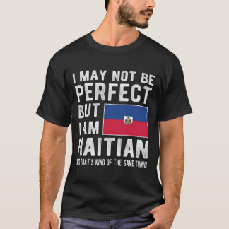 T-shirt I'M Haitian Flag Haiti Heritage Haitian Roots