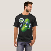 T-shirt I'M Half Sour Funny Pickle (Devant entier)