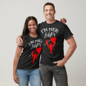 T-shirt Im Her Lobster Heart Couple Matching Gift Valentin (Unisexe)