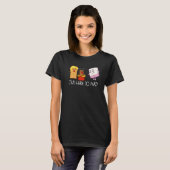 T-shirt I'm Here To Party S'mores Marshmallow Camping Smor (Devant entier)