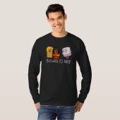 T-shirt I'm Here To Party S'mores Marshmallow Camping Smor (Devant entier)