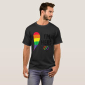 T-shirt Im Hers Shers Mine Correspondance Pour Pride Lesbi (Devant entier)