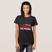 T-shirt I'm His Cougar Girlfriend Funny Matching Couples Q (Devant entier)