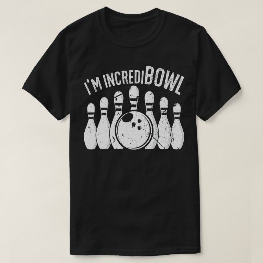 T-shirt Im Incredibowl Funny Bowler Équipe De Bowling (Design devant)