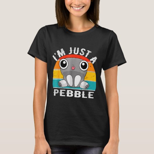 T-shirt I'm Just A Pebble Kids (Devant)