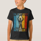 T-shirt I'm Just Built Different - Fitness Bodybuilding Gy (Devant)