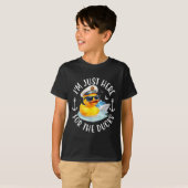 T-shirt I'm Just Here For The Duck, Duck Cruise, Funny Vac (Devant entier)