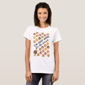 T-SHIRT IM JUSTE ICI POUR LES DONUTS (Devant entier)