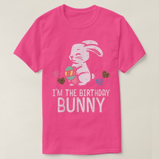T-shirt Im L'Anniversaire Bunny mignon Fête Anniversaire d (Design devant)