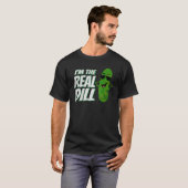 T-shirt Im Le Véritable Dill Drôle Amusant Pickle Lover (Devant entier)