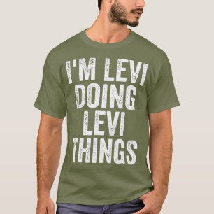 T-shirt Im Levi Faire Des Choses Levi Personnalisées D'Ab