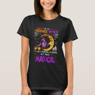 T-shirt I'm Meemee Witch Cute Grandma Magical Halloween