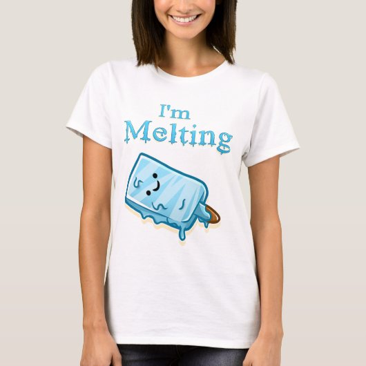 T-shirt I'm Melting (Devant)