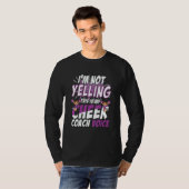 T-shirt I'm Not Yelling This Is My Cheer Coaching Voice (Devant entier)