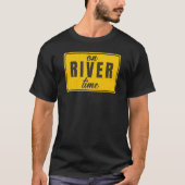 T-shirt I'm On River Time Summer Tubing Famille Float Trip (Devant)