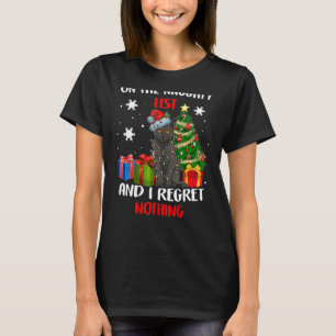 T-shirt I'm On The Naughty List And I Regret Nothing Chris