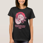 T-shirt Im Only Talking to My Axolotl Today Salamander Int (Devant)