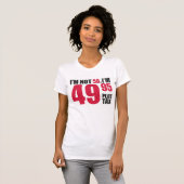 T-shirt Im Pas 50 Im 49.95 Plus Taxe (Devant entier)