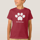 T-shirt Im-Paw-Tant Kid's Basic (Devant)