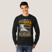 T-shirt Im Pit Bull Terrier Propriétaire Chien Aimer R Pap (Devant entier)