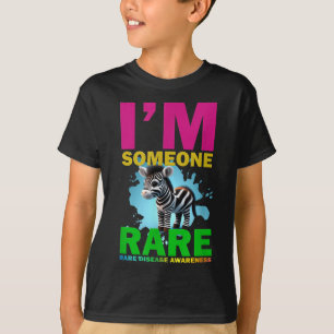 T-shirt Im Rare, Zèbre Cute Pour Sensibiliser Aux Maladies