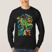 T-shirt I'm Ready To Crush 1st Grade Dinosaur Rex Back To (Devant)
