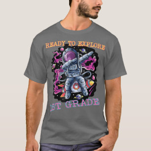 T-shirt I'm Ready To Eplore Première Grade Astronaute Back