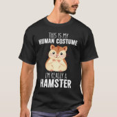 T-shirt I'm really a hamster  2 (Devant)