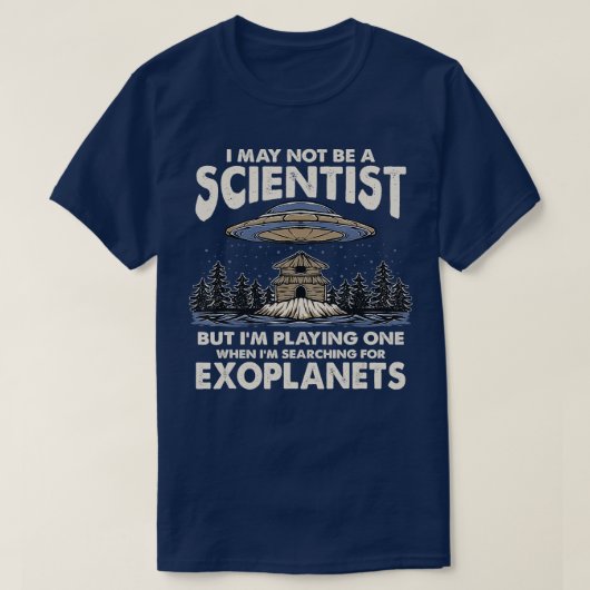 T-shirt Im Recherche Exoplanètes Exoplanète Planet Astro (Design devant)